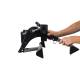 CanDo® 10-0718 Deluxe Folding Pedal Exerciser, Without Digital Display - Folded