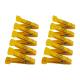 CanDo® 10-0841-10 Replacement Pinch Pins for Graded Pinch Finger Exerciser - Yellow, X-Light (Set of 10)