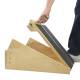 CanDo® 10-1182 5-Level Wooden Incline Board - Adjusting the Angle of Inclination