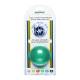 CanDo® 10-1494 Gel Squeeze Ball, Standard Circular, Heavy Resistance, Blue - In Packaging