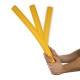 CanDo® 10-1521 Twist-Bend-Shake® Flexible Exercise Bar, 24" Length, X-Light Resistance, Yellow - Shaking the Bar