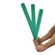 CanDo® 10-1523 Twist-Bend-Shake® Flexible Exercise Bar, 24" Length, Medium Resistance, Green - Shaking the Bar