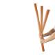 CanDo® 10-1530 Twist-Bend-Shake® Flexible Exercise Bar, 36" Length, XX-Light Resistance, Tan - Shaking the Bar