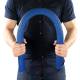 CanDo® 10-1534 Twist-Bend-Shake® Flexible Exercise Bar, 36" Length, Heavy Resistance, Blue - Bending the Bar