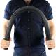 CanDo® 10-1535 Twist-Bend-Shake® Flexible Exercise Bar, 36" Length, X-Heavy Resistance, Black - Bending the Bar