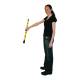 CanDo® 10-1603 Slim® WaTE™ Weighted Exercise Bar, 2.50 lbs, Yellow Stripe - Standing Exercise