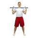 CanDo® 10-1608 Slim® WaTE™ Weighted Exercise Bar, 5 lbs, Blue - Standing Exercise