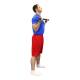 CanDo® 10-1616 Jumbo® WaTE™ Weighted Exercise Bar, 17.50 lbs, Dark Blue - Standing Exercise