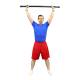CanDo® 10-1617 Jumbo® WaTE™ Weighted Exercise Bar, 20 lbs, Black - Standing Exercise