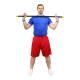 CanDo® 10-1637 Jumbo® WaTE™ Weighted Exercise Bar, 5 lbs, Yellow - Standing Exercise