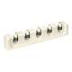 CanDo® 10-1643 5-Bar Vertical Wall Rack for Slim® and Mini™ WaTE™ Bars - Upright