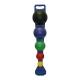 CanDo® 10-1742 MVP™ 5-Piece Color-Coded Instability Ball, Assorted Colors - Ball Set with Wall Rack