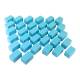CanDo® 10-2465 Hand Therapy Block, Medium, Blue - Pack of 32