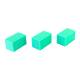 CanDo® 10-2466 Hand Therapy Block, Firm, Green - Pack of 3