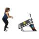 CanDo® 10-3110 Square Ball Rebounder - Actual Use (Medicine balls are sold separately)
