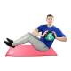 CanDo® 10-3143 Firm Medicine Ball, 9" Diameter, 7 lbs, Green - Actual Use 2