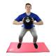 CanDo® 10-3145 Firm Medicine Ball, 10" Diameter - Actual Use 1 (Rubber mat is not included)