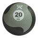 CanDo® 10-3147 Firm Medicine Ball, 11" Diameter - 20 lbs. Silver