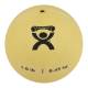CanDo® 10-3170 Soft and Pliable Medicine Ball, 5" Diameter - 1 lb, Tan