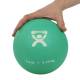 CanDo® 10-3173 Soft and Pliable Medicine Ball, 7" Diameter, 7 lbs, Green - Close-up
