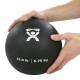 CanDo® 10-3175 Soft and Pliable Medicine Ball, 9" Diameter, 15 lbs, Black - Close-up