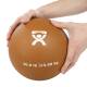 CanDo® 10-3178 Soft and Pliable Medicine Ball, 9" Diameter, 30 lbs, Gold - Close-up