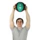 CanDo® 10-3182 Dual-Handle Medicine Ball, 9" Diameter, 18 lbs, Green - Actual Use 2