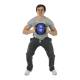 CanDo® 10-3183 Dual-Handle Medicine Ball, 9" Diameter, 24 lbs, Blue - Actual Use 1