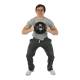 CanDo® 10-3184 Dual-Handle Medicine Ball, 9" Diameter, 30 lbs, Black - Actual Use 1