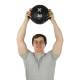 CanDo® 10-3184 Dual-Handle Medicine Ball, 9" Diameter, 30 lbs, Black - Actual Use 2