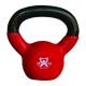 CanDo® 10-3192 Vinyl-Coated Cast-Iron Kettlebell - 7.50 lbs, Red