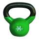 CanDo® 10-3193 Vinyl-Coated Cast-Iron Kettlebell - 10 lbs, Green