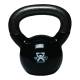 CanDo® 10-3195 Vinyl-Coated Cast-Iron Kettlebell - 20 lbs, Black