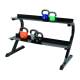CanDo® 10-3198 2-Tier Kettlebell Rack - In Use (Kettlebells are Sold Separately)