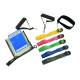 CanDo® 10-3230 Adjustable Exercise Band Kit - 5-Piece Kit