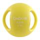 CanDo® 10-3281 Molded Dual Handle Medicine Ball - 8.80 lbs, Yellow