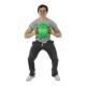 CanDo® 10-3283 Molded Dual Handle Medicine Ball, 13.20 lbs, Green - In Use