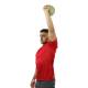 CanDo® 10-3290 One Handle Medicine Ball, 2 lbs, Tan - Upper Body Use