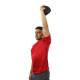 CanDo® 10-3296 One Handle Medicine Ball, 12 lbs, Black - Upper Body Use