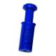 CanDo® 10-3754 Snap-In Finger Button for Digi-Flex® Multi® Hand and Finger Exerciser - Heavy Resistance, Blue