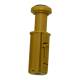 CanDo® 10-3757 Snap-In Finger Button for Digi-Flex® Multi® Hand and Finger Exerciser - XXX-Heavy Resistance, Gold