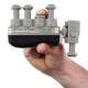 CanDo® 10-3766 Digi-Flex® Thumb™ Hand and Finger Exerciser, XX-Heavy Resistance, Silver - Using Pointer Finger