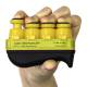 CanDo® 10-3771 Digi-Flex® LiTE® Hand and Finger Exerciser, X-Light Resistance, Yellow - Using All Fingers
