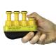 CanDo® 10-3771 Digi-Flex® LiTE® Hand and Finger Exerciser, X-Light Resistance, Yellow - Using Thumb