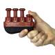 CanDo® 10-3772 Digi-Flex® LiTE® Hand and Finger Exerciser, Light Resistance, Red - Using Thumb