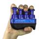 CanDo® 10-3774 Digi-Flex® LiTE® Hand and Finger Exerciser, Heavy Resistance, Blue - Using Multiple Fingers