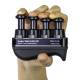 CanDo® 10-3775 Digi-Flex® LiTE® Hand and Finger Exerciser, X-Heavy Resistance, Black - Using Multiple Fingers
