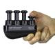 CanDo® 10-3775 Digi-Flex® LiTE® Hand and Finger Exerciser, X-Heavy Resistance, Black - Using Thumb