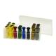 CanDo® 10-3782 Plastic Box for Snap-In Finger Button - 32-Button Capacity (Buttons are Sold Separately)