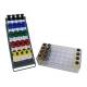 CanDo® 10-3840 Digi-Flex® Multi® Hand and Finger Exerciser Clinic Pack - 5 Frames, 32 Snap-In Finger Buttons with Rack - Assembled Buttons and Frames